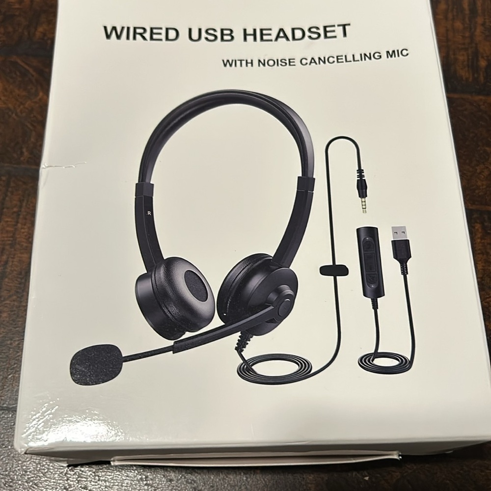 Wired USB Headset